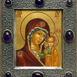 Jigsaw puzzle: Icon of Kazan Mother of God