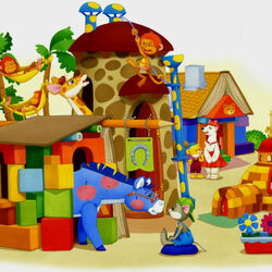 Jigsaw puzzle: Toy town