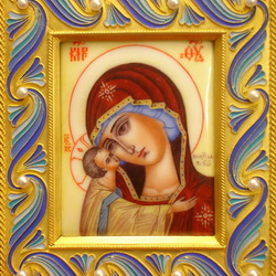 Jigsaw puzzle: Igorevskaya icon of the Mother of God