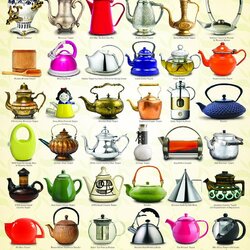 Jigsaw puzzle: Teapots