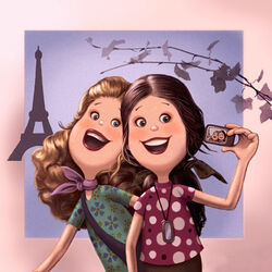 Jigsaw puzzle: Girlfriends in Paris
