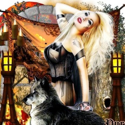 Jigsaw puzzle: She-wolf