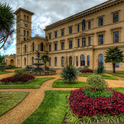 Jigsaw puzzle: Osborne House palace complex. England