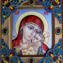 Jigsaw puzzle: Korsun Icon of the Mother of God