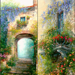 Jigsaw puzzle: Tuscan sketches