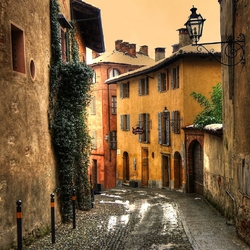 Jigsaw puzzle: Saluzzo, Piedmont, Italy
