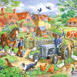 Jigsaw puzzle: Home farm