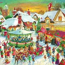 Jigsaw puzzle: Christmas Fair