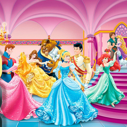 Jigsaw puzzle: Princesses at the ball