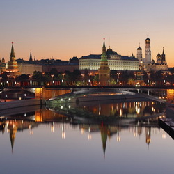 Jigsaw puzzle: Moscow night