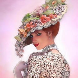 Jigsaw puzzle: Victorian lady
