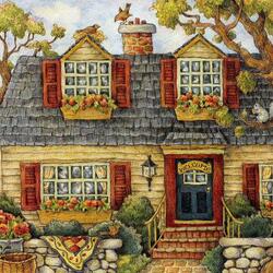 Jigsaw puzzle: Wonderful house