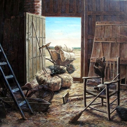 Jigsaw puzzle: In the old barn