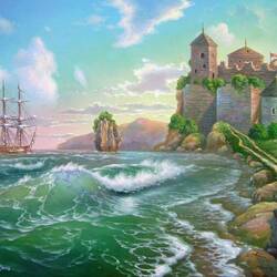Jigsaw puzzle: Sea fortress