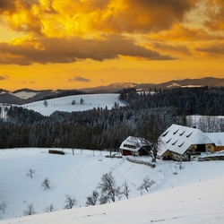 Jigsaw puzzle: Winter landscape