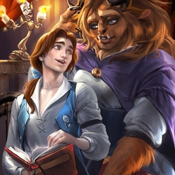 Jigsaw puzzle: Handsome and the Beast