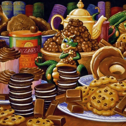 Jigsaw puzzle: Sweet tooth