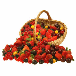 Jigsaw puzzle: Basket with vitamins