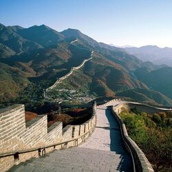 Jigsaw puzzle: the great Wall of China