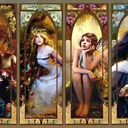 Jigsaw puzzle: Fantasy collage