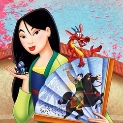 Jigsaw puzzle: Mulan is a brave warrior