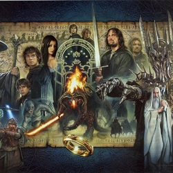 Jigsaw puzzle: Lord of the Rings