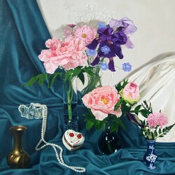 Jigsaw puzzle: Still life with decorations