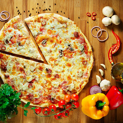 Jigsaw puzzle: Pizza