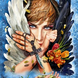 Jigsaw puzzle: Angel or ...