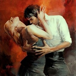 Jigsaw puzzle: Dance of passion