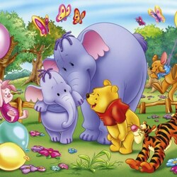 Jigsaw puzzle: No one can be sad when they have a balloon
