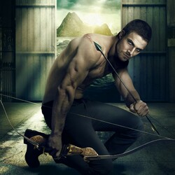 Jigsaw puzzle: Oliver Queen / Arrow