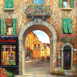 Jigsaw puzzle: These old arches