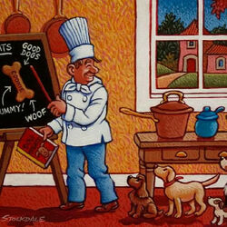 Jigsaw puzzle: Cooking lessons