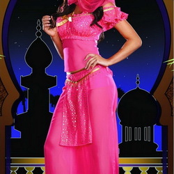 Jigsaw puzzle: Girl in arabic costume