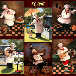 Jigsaw puzzle: Talented chefs