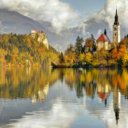 Jigsaw puzzle: Bled