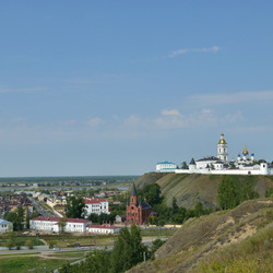 Jigsaw puzzle: Panorama of Tobolsk
