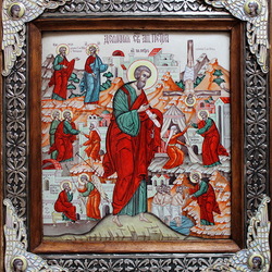 Jigsaw puzzle: Icon of the Acts of the Holy Apostle Peter