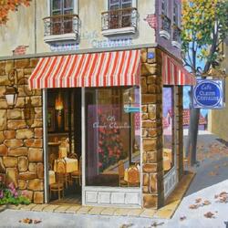 Jigsaw puzzle: Parisian cafe