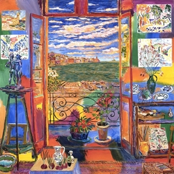 Jigsaw puzzle: Matisse window