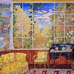 Jigsaw puzzle: Monet's studio