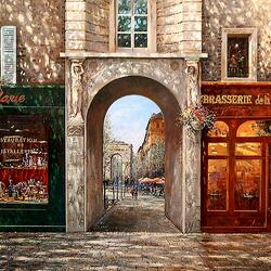 Jigsaw puzzle: These old arches