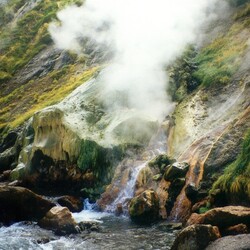 Jigsaw puzzle: Valley of Geysers. Kamchatka