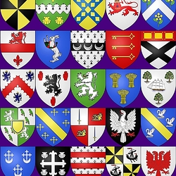 Jigsaw puzzle: Coats of arms of the Scottish clans