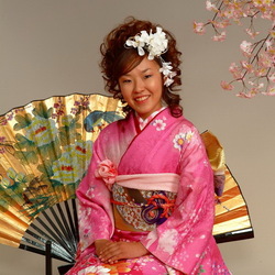 Jigsaw puzzle: Girl in japanese costume