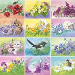 Jigsaw puzzle: The world in flowers