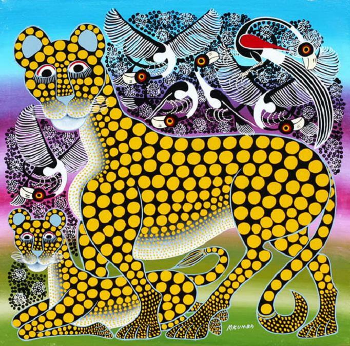 Jigsaw puzzle «Tinga Tinga Art» - solve jigsaw puzzles online | PuzzleIt