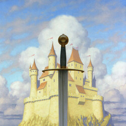 Jigsaw puzzle: Sword in stone