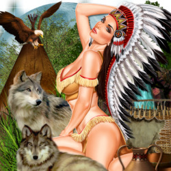 Jigsaw puzzle: Native American stories
